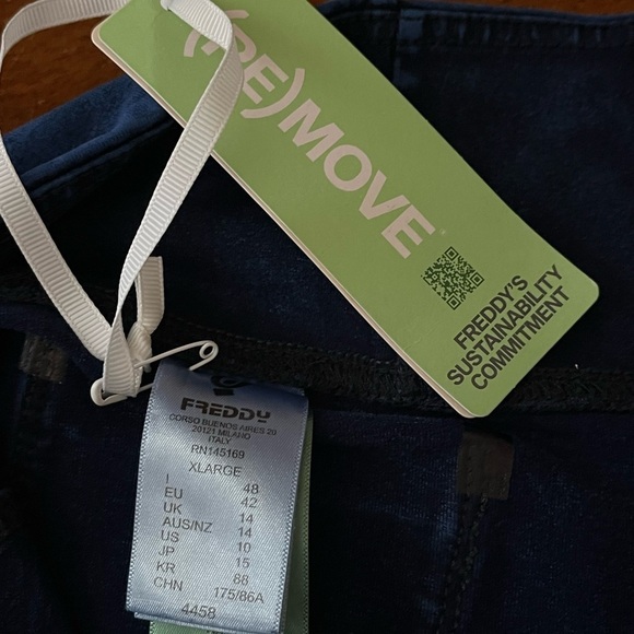 NWT Freddy Wr.Up Organic Cotton Jeans Sz XL - Picture 8 of 9